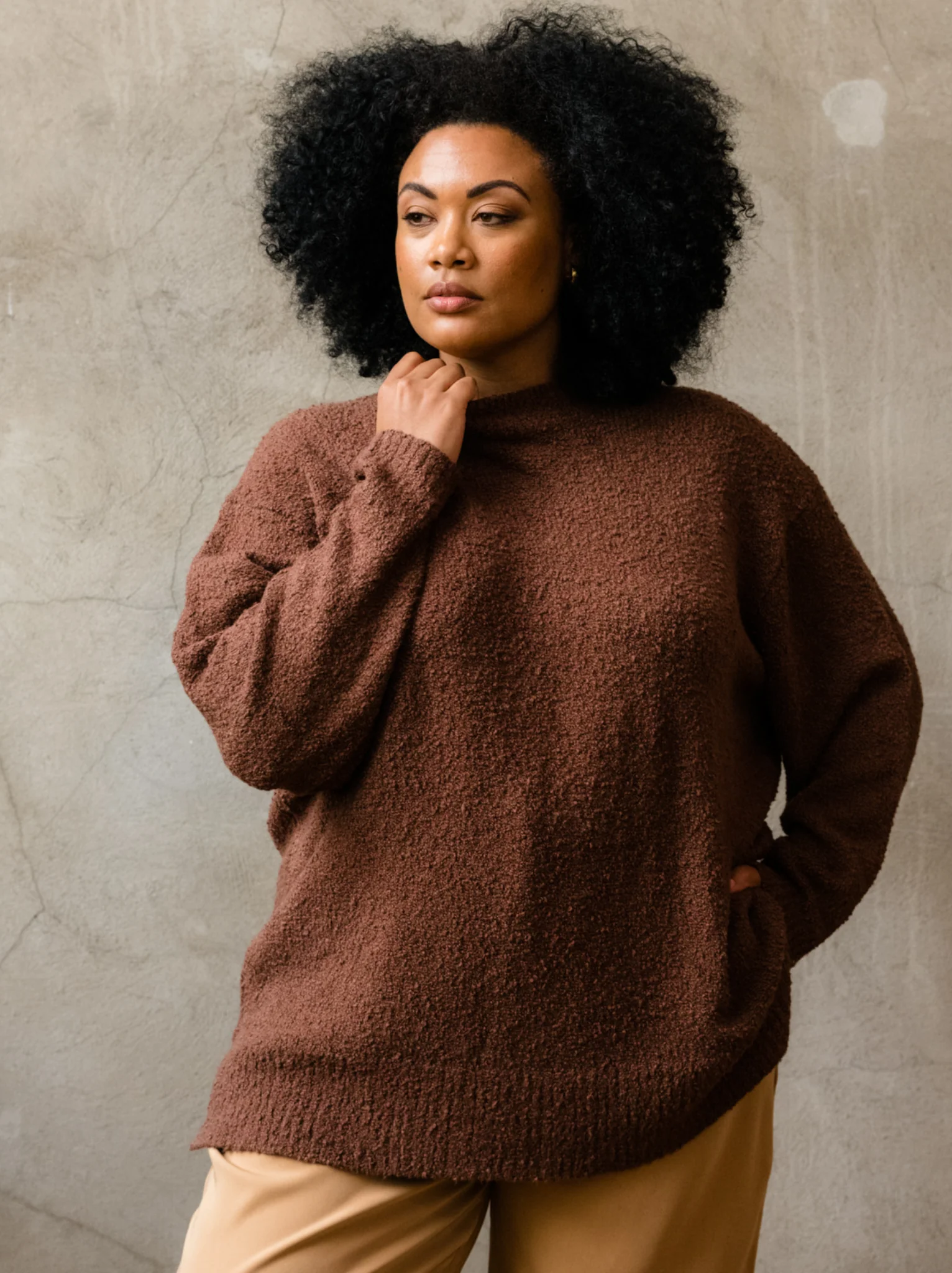 Alexis Boucle Sweater - Image 2