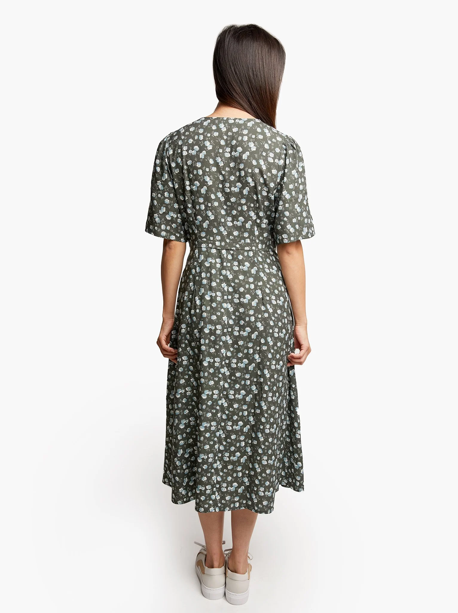 Amelia Button Front Dress - Image 5