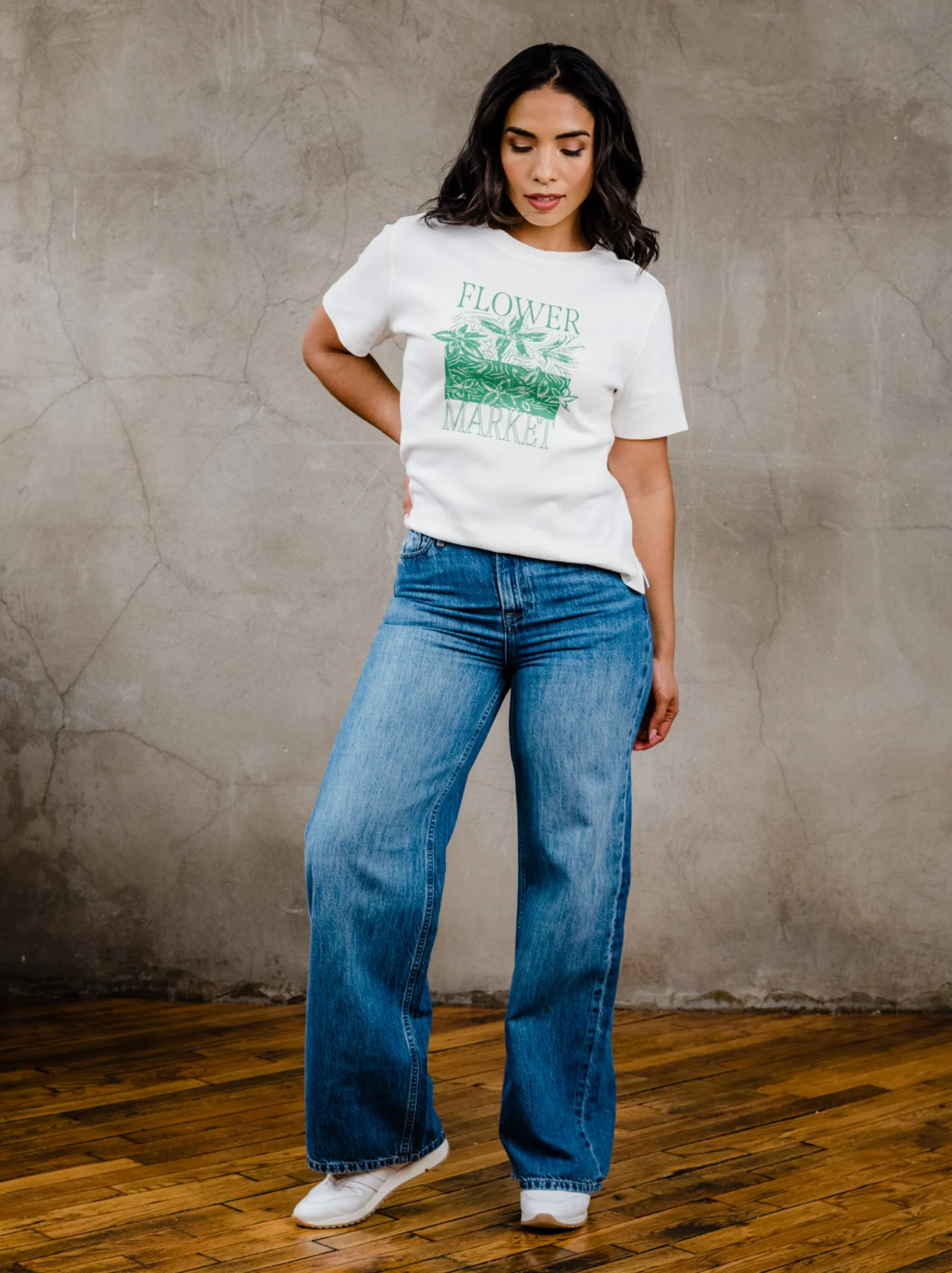 Elaine Wide Leg Jean - Image 2
