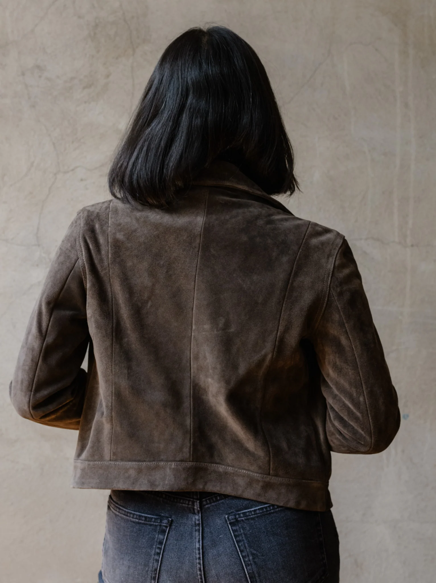 Maha Suede Leather Jacket - Image 5