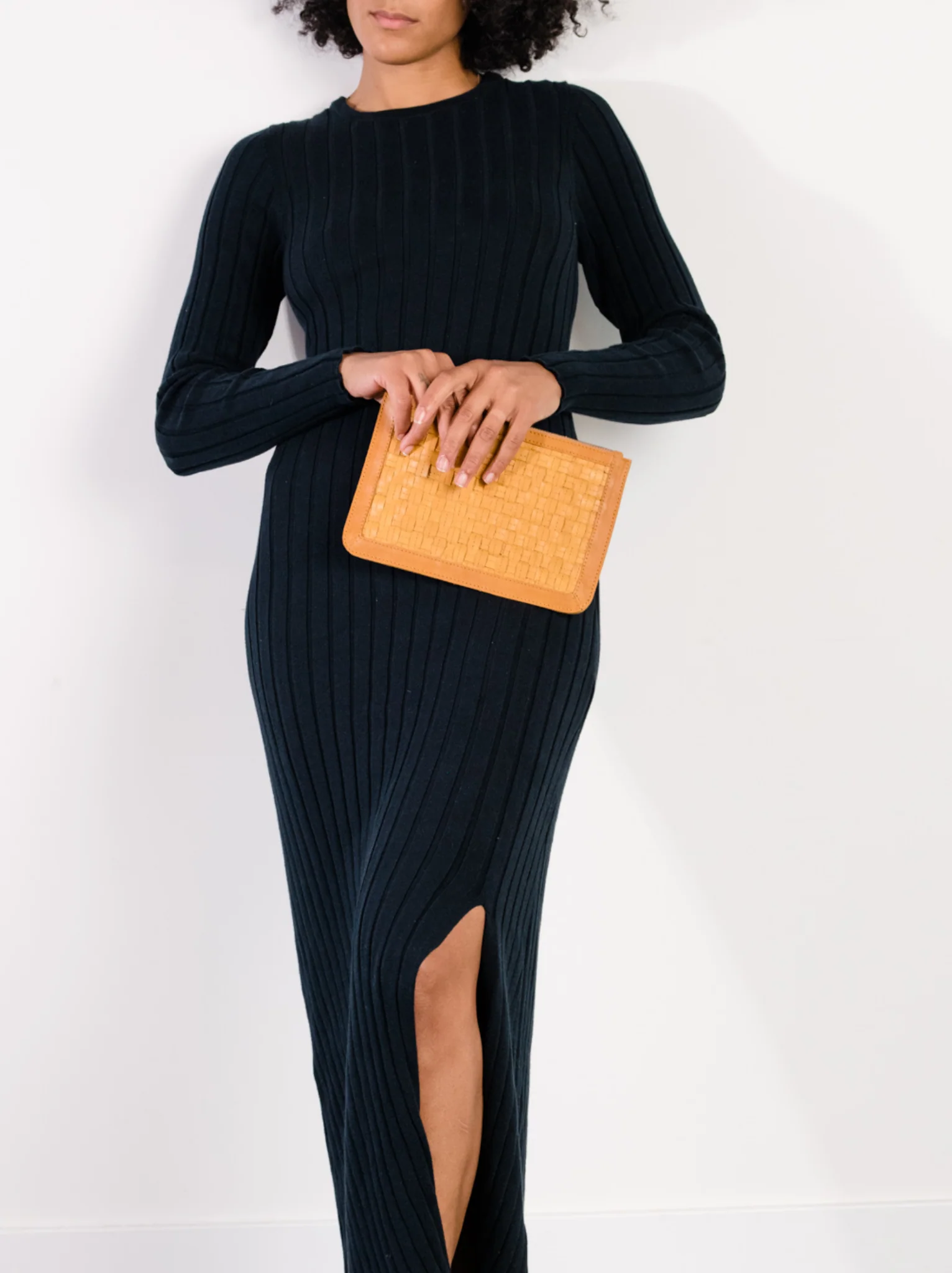 Nesmia Basketweave Clutch - Image 2