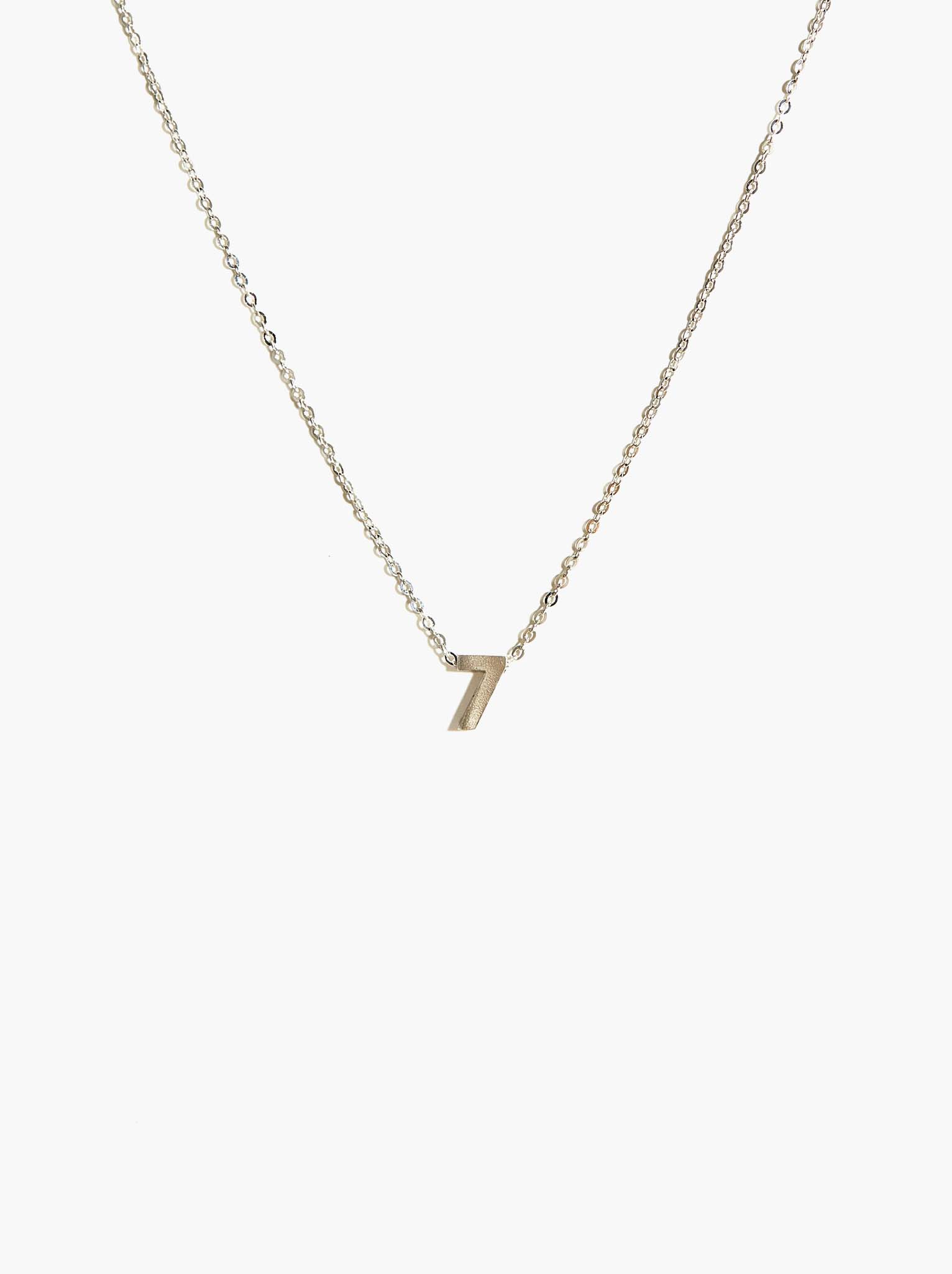 Number Necklace