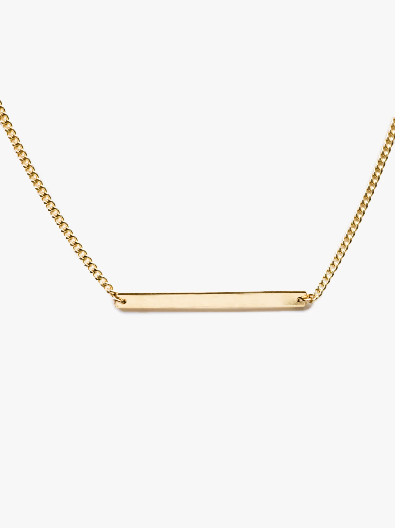 Personalized Curb Chain Necklace - Image 6