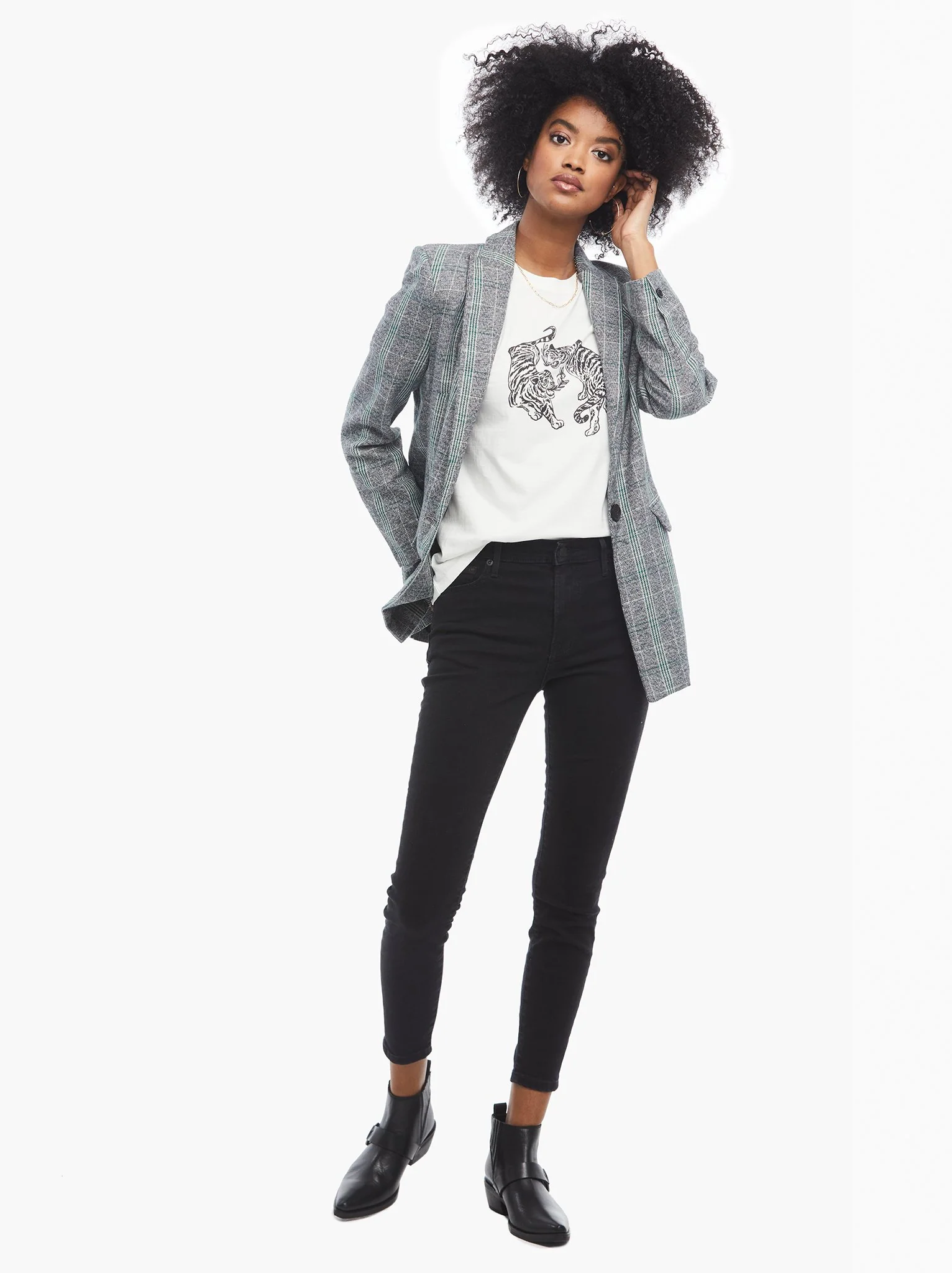 Vaudie Structured Blazer - Image 6